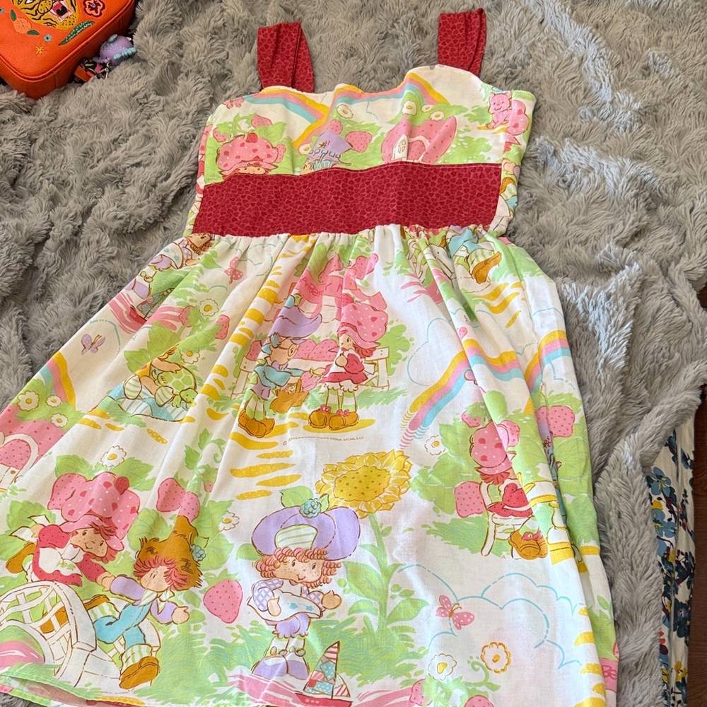 Handmade strawberry shortcake dress